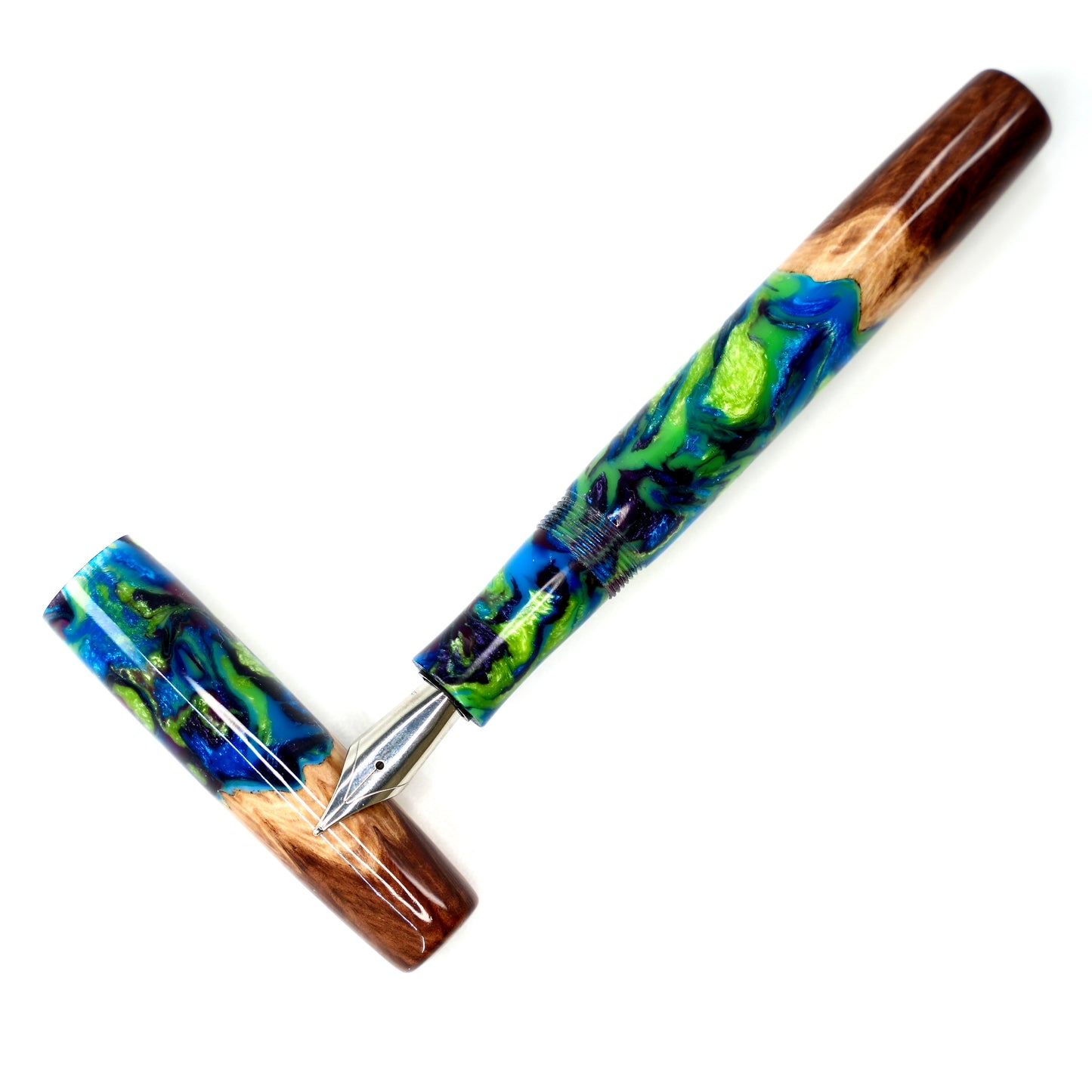 Wood Hybrid Flames of the Forest.