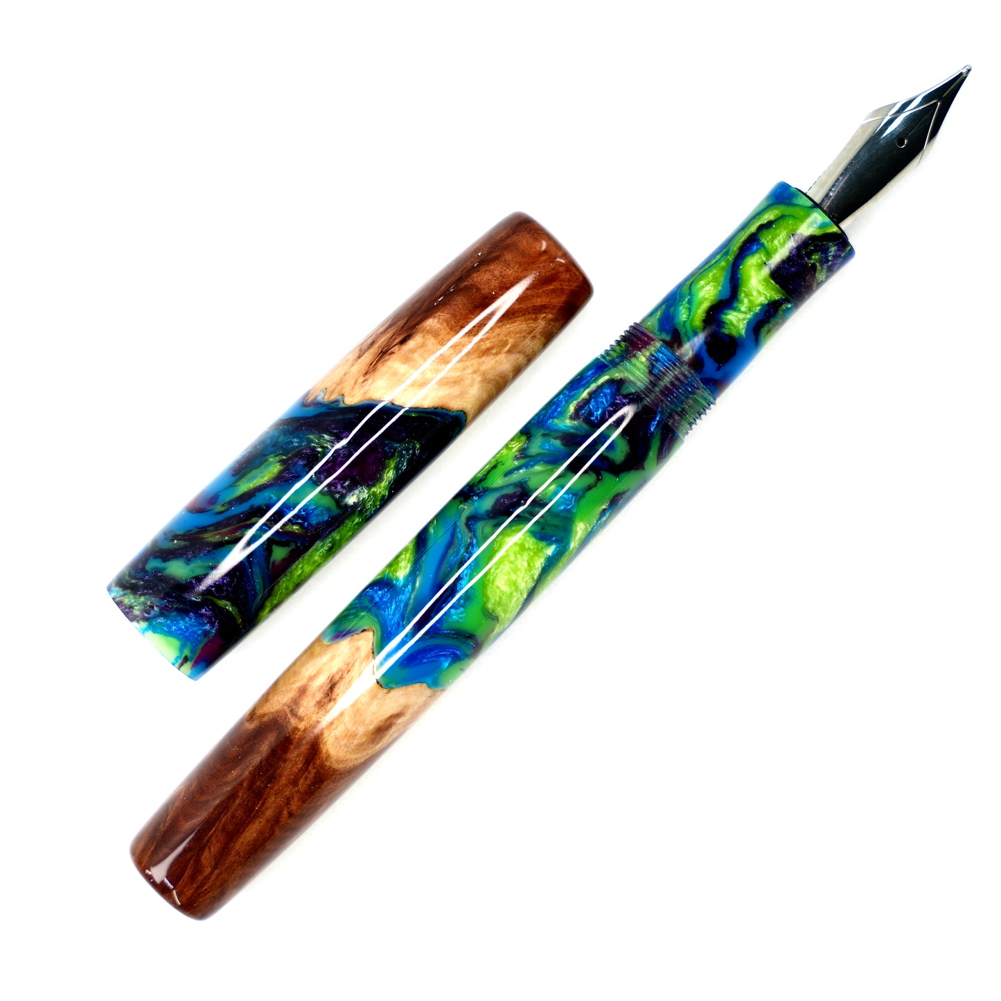 Wood Hybrid Flames of the Forest.