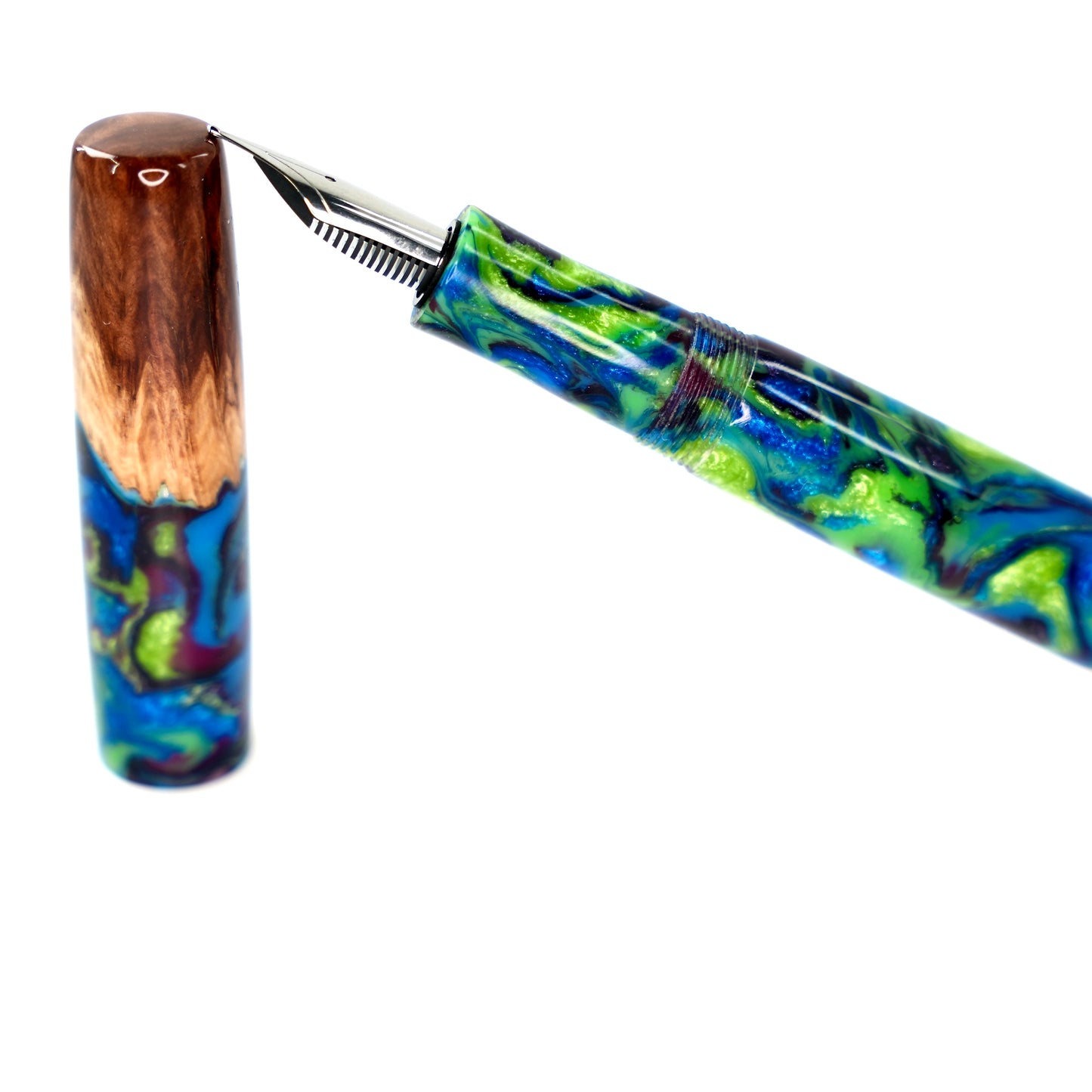 Wood Hybrid Flames of the Forest.