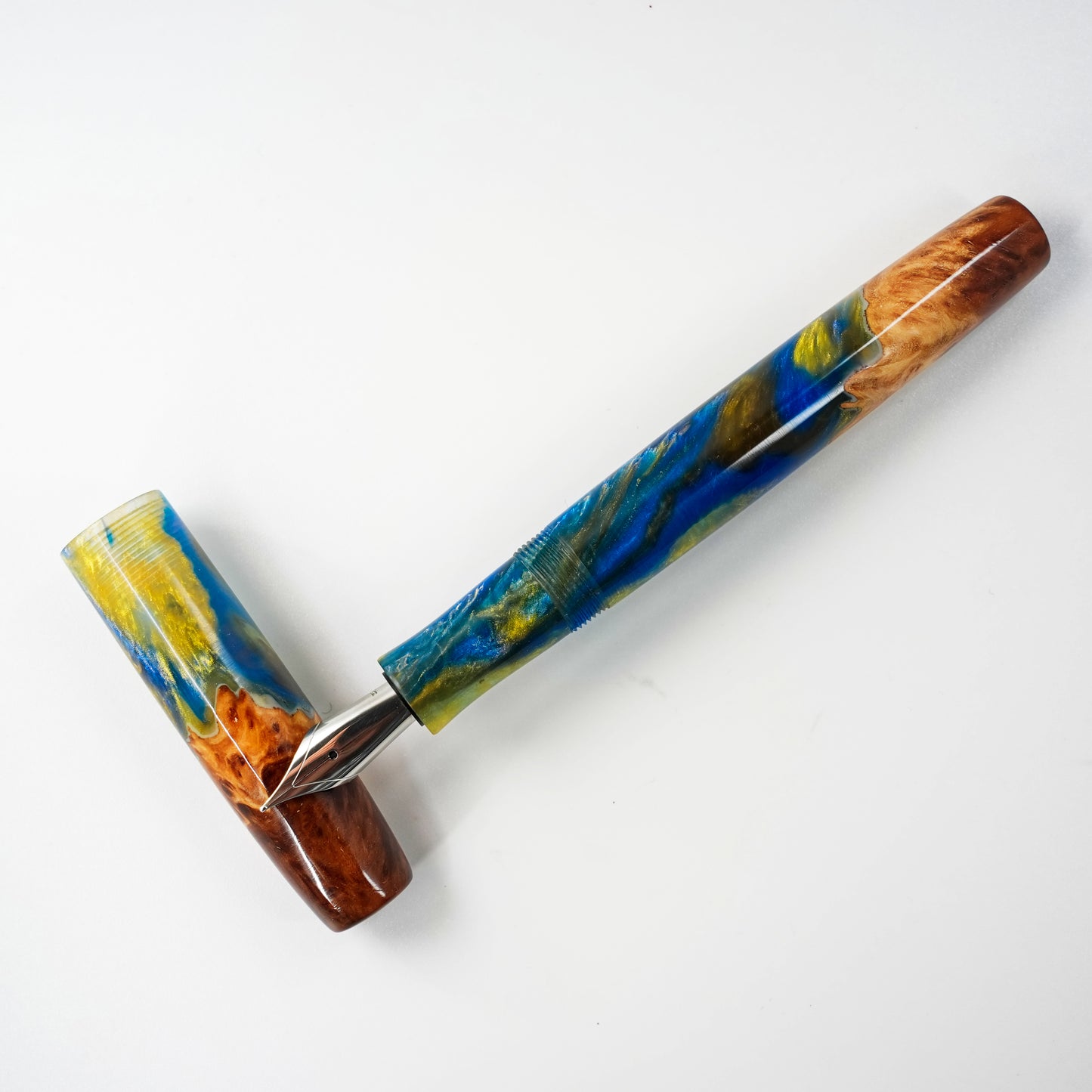 Wood Hybrid Blue Tide