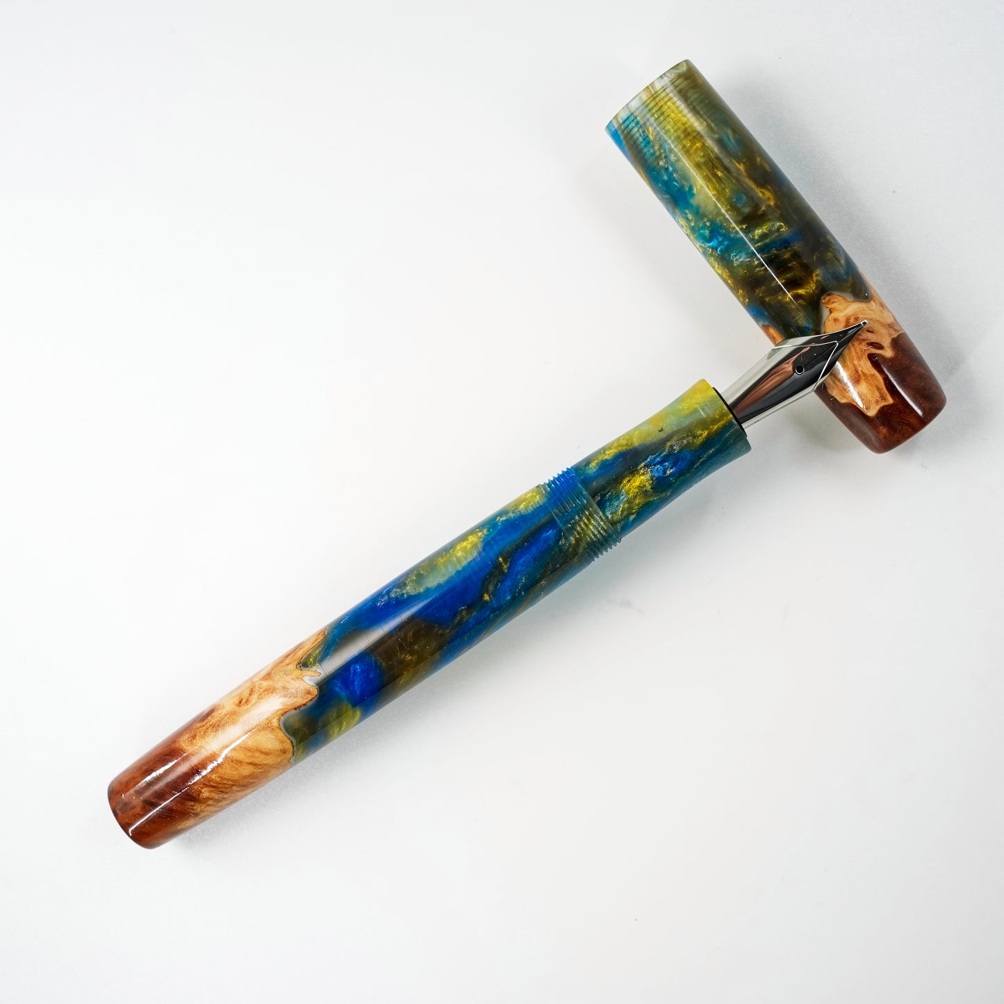 Wood Hybrid Blue Tide