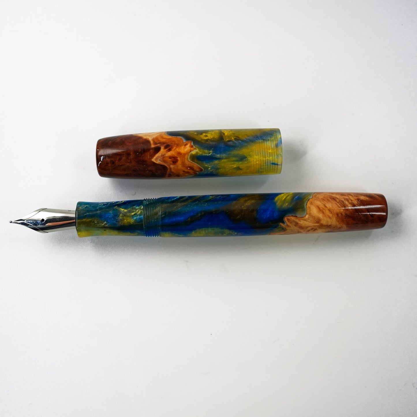 Wood Hybrid Blue Tide