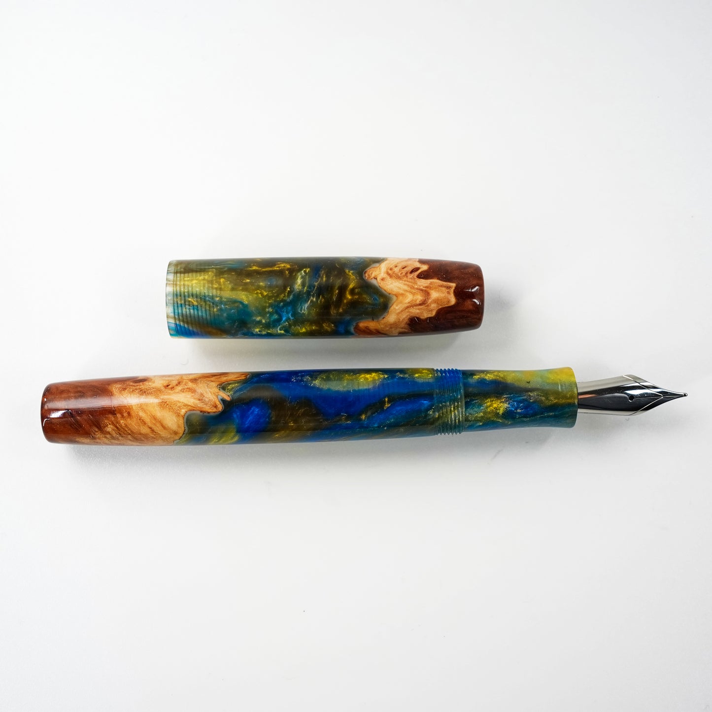 Wood Hybrid Blue Tide
