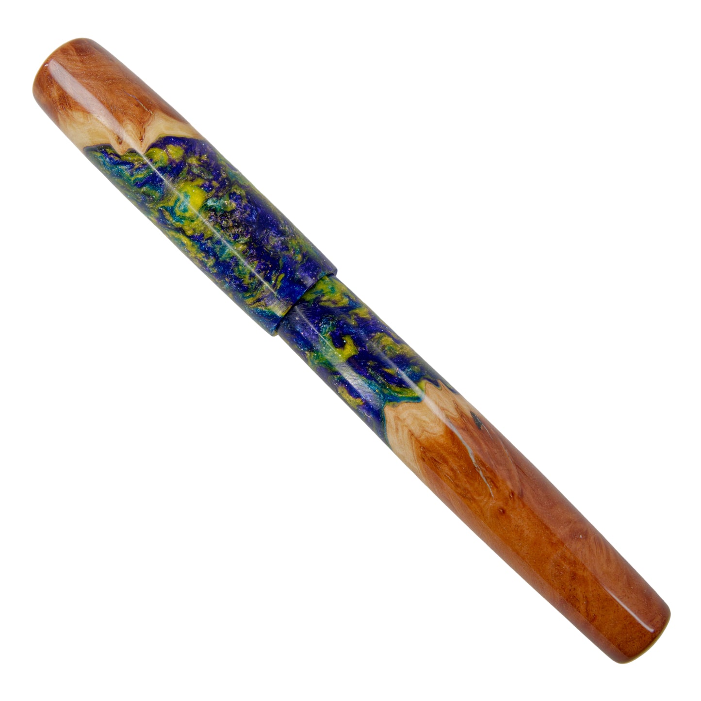 Fountain Pen Wood Hybrid Northern Lights.