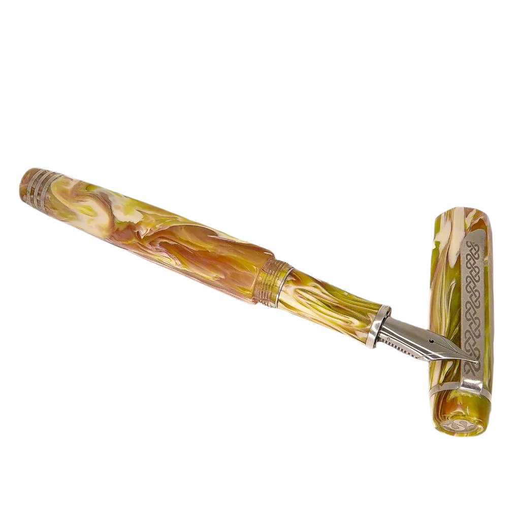 Hexagon Pens Water Lily Koi