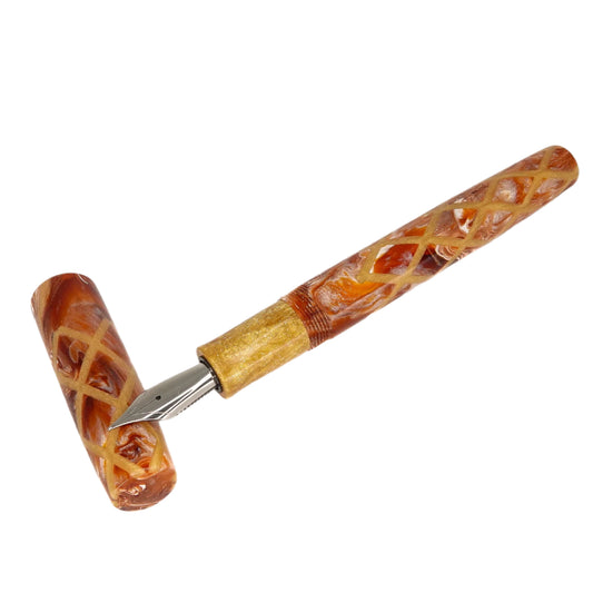 Custom order for Simon Simply Elegant Harlequin  Golden Dawn