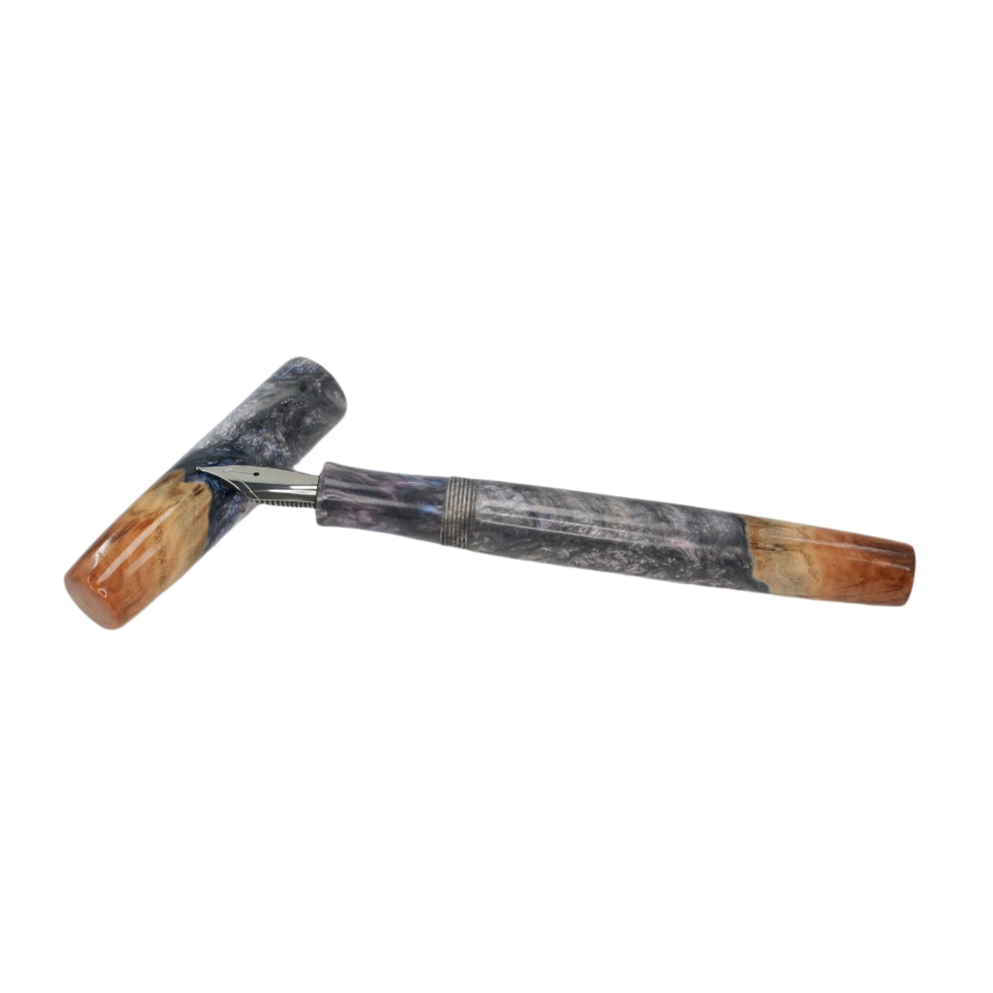 Custom order for Simon Red Mallee Burl and Jewel like acrylic 2 pens