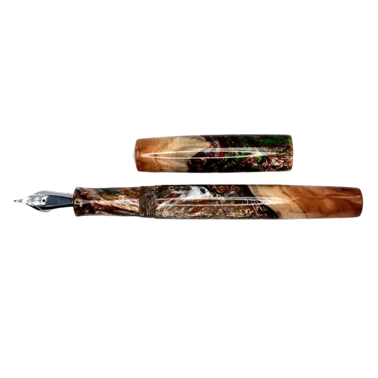 Simon Wood Hybrid Silver Gimlet Burl.Wild Wonders.