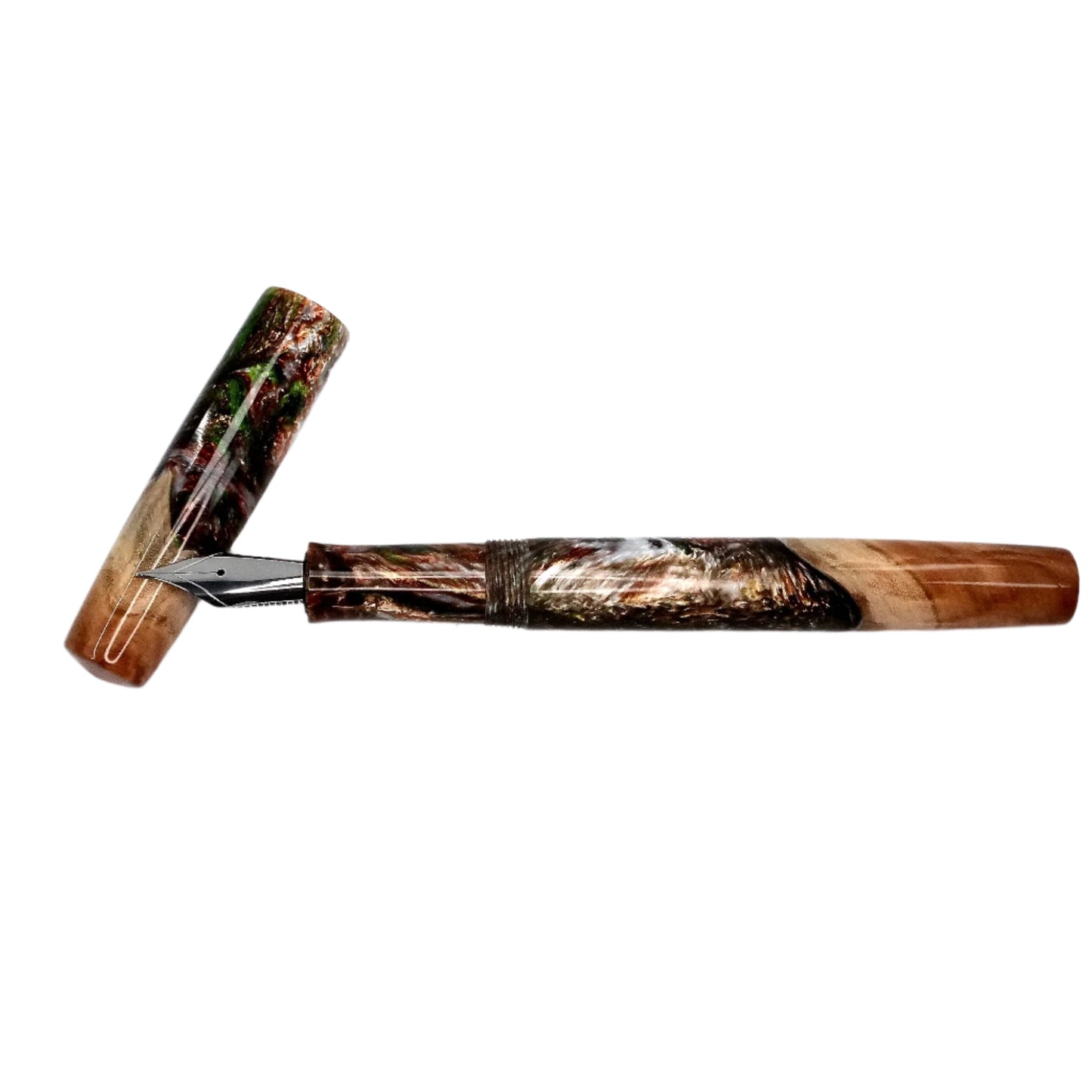 Simon Wood Hybrid Silver Gimlet Burl.Wild Wonders.