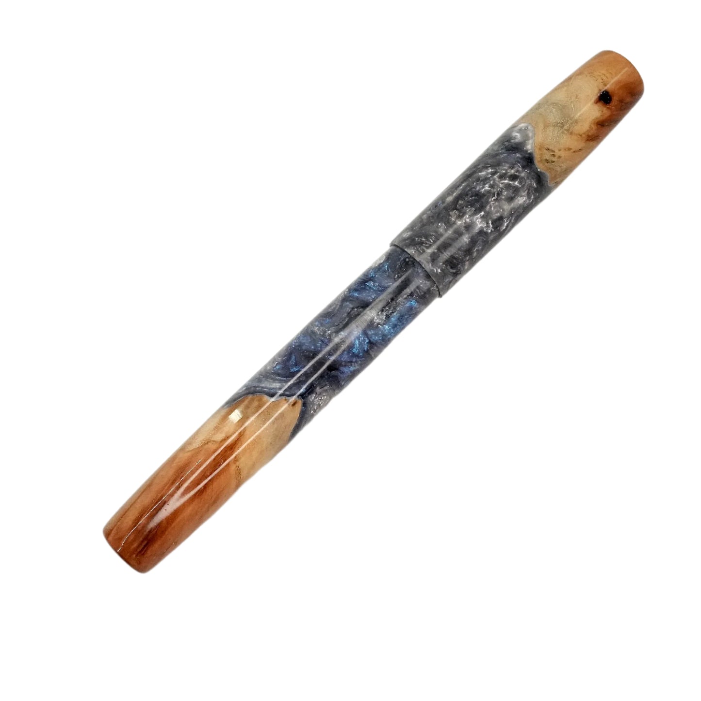 wood Hybrid Blue steel