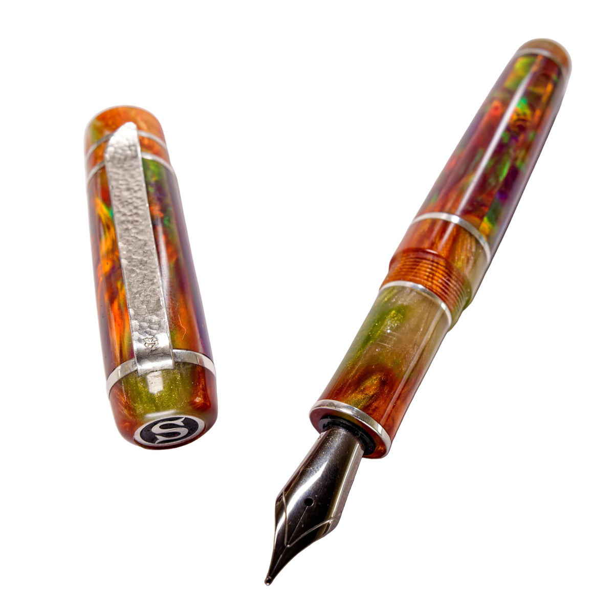 Operex Nebular Opal encapsulated Fountain Pen