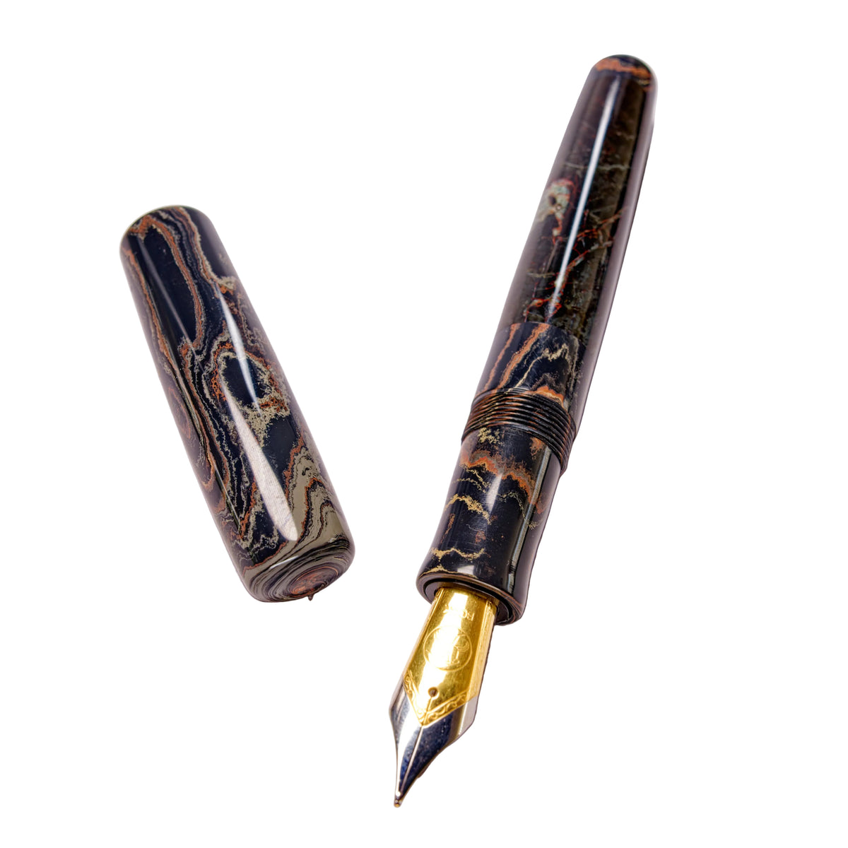 Cornish Serpentine Fountain Pen.