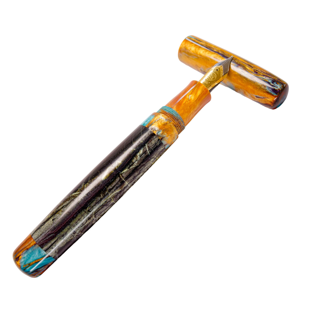 Cornish Serpentine Fountain Pen. (Copy)