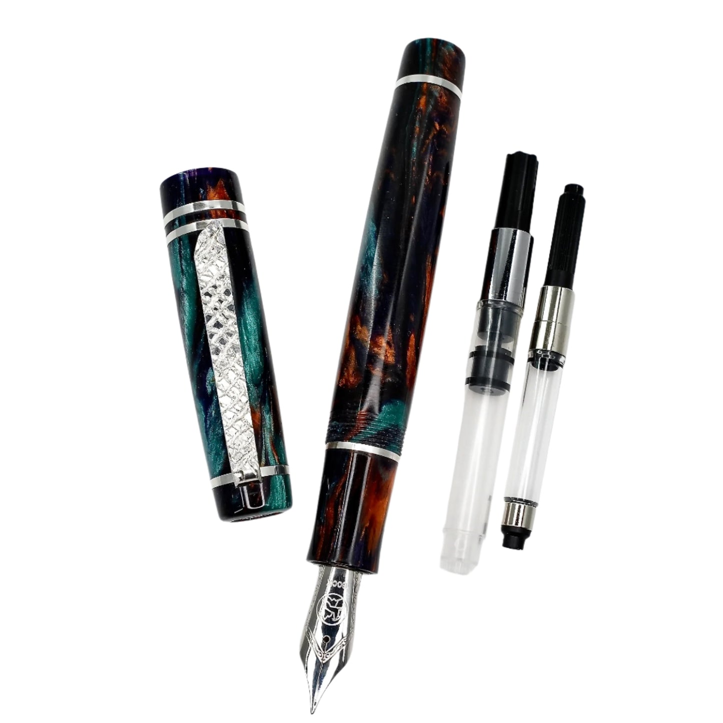 Silver Series 15 BohemianTwilight  size eight nib.