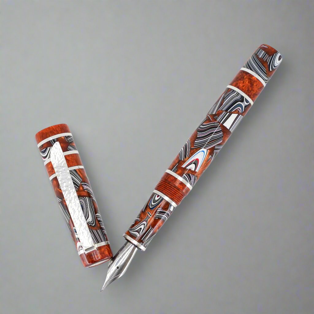 Silver Series Decadence Fordite.