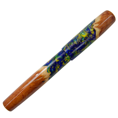 Fountain Pen Wood Hybrid Northern Lights.