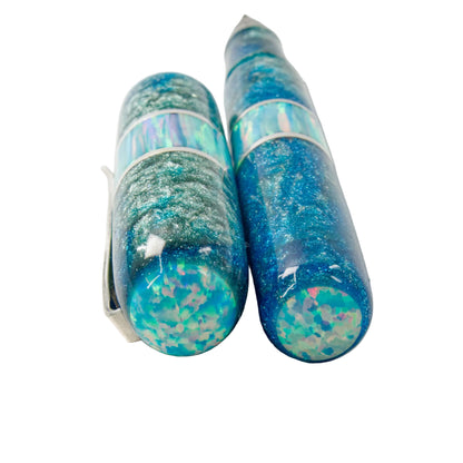 Premium Argentium Silver Fountain Pen, Opal Glory.