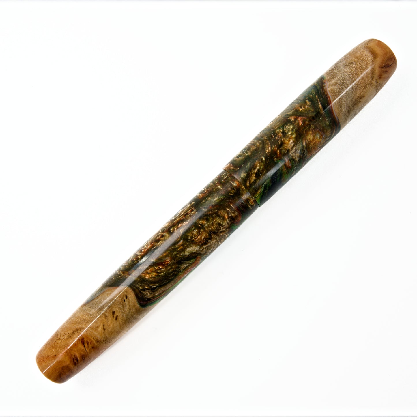 Wood Hybrid Fountain pen,  look of Autumn