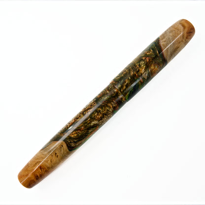 Wood Hybrid Fountain pen,  look of Autumn