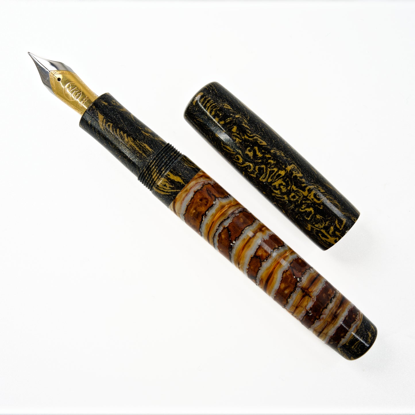 Wooly Mammoth Tooth Fountain pen, No 3