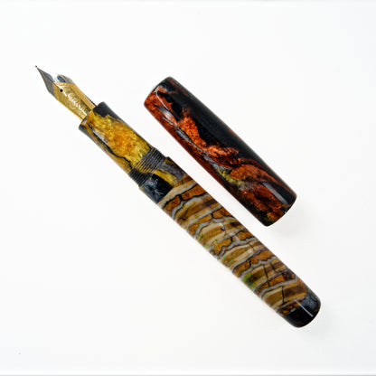Wooly Mammoth Tooth Fountain pen, No 4