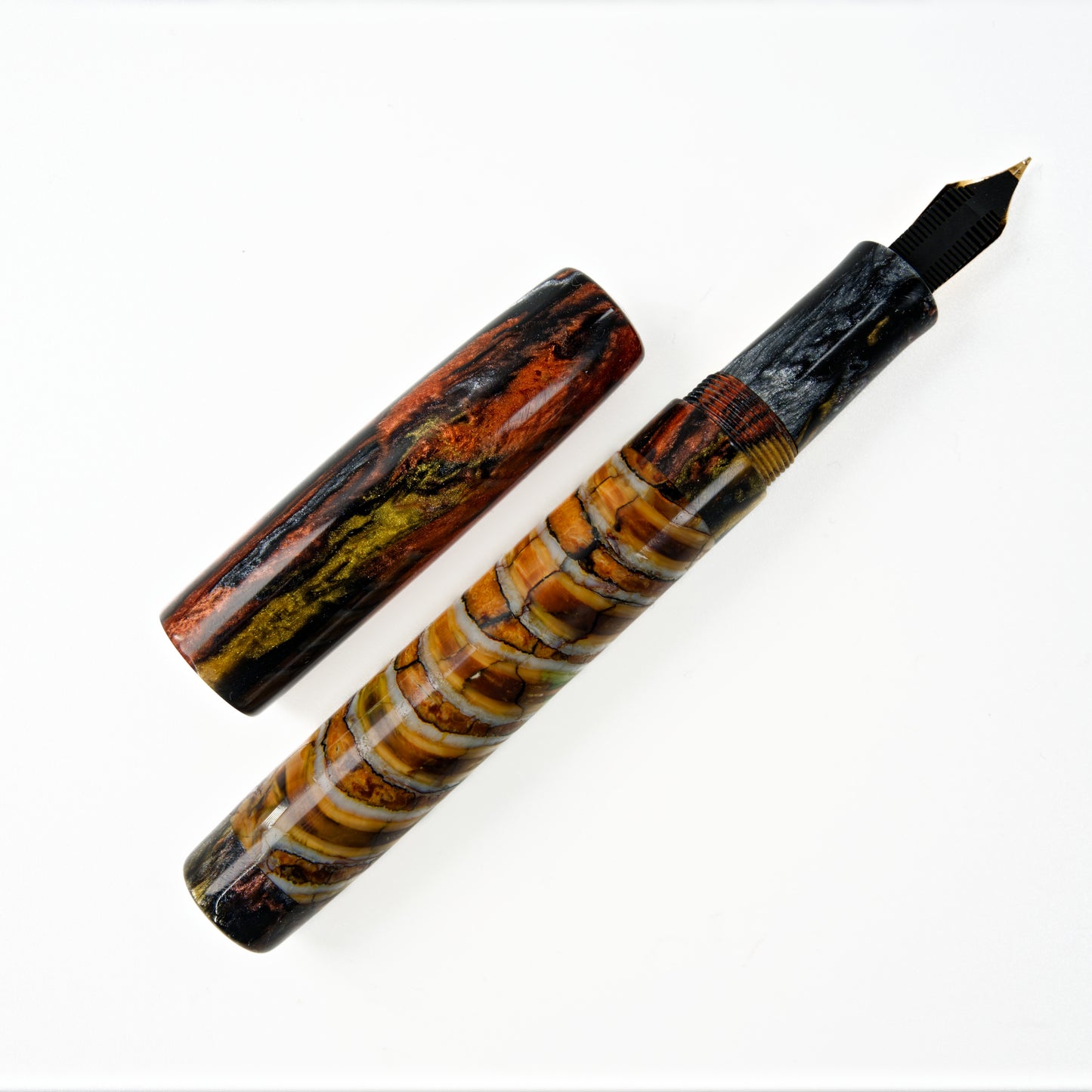 Wooly Mammoth Tooth Fountain pen, No 4