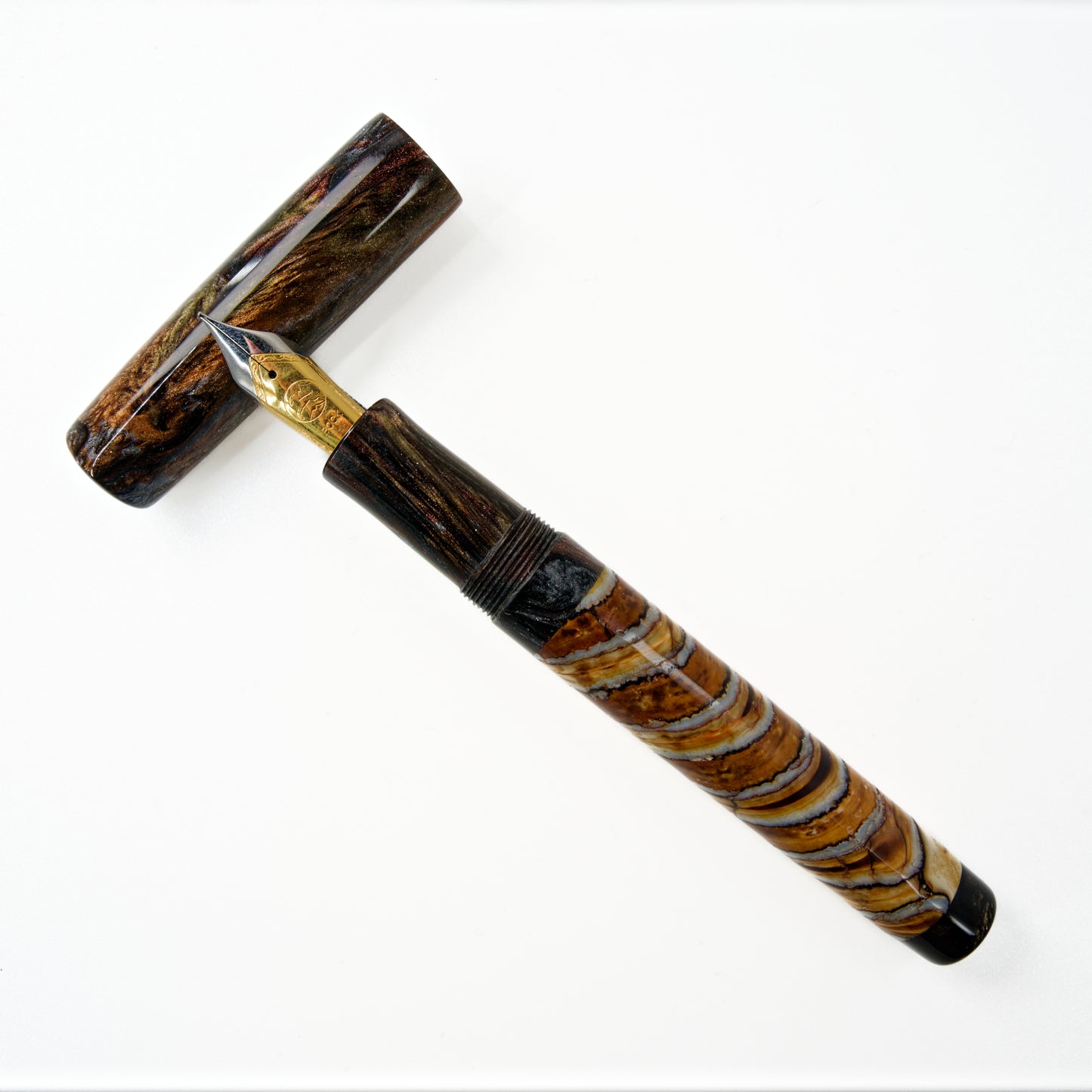 Wooly Mammoth Tooth Fountain pen, No 5.