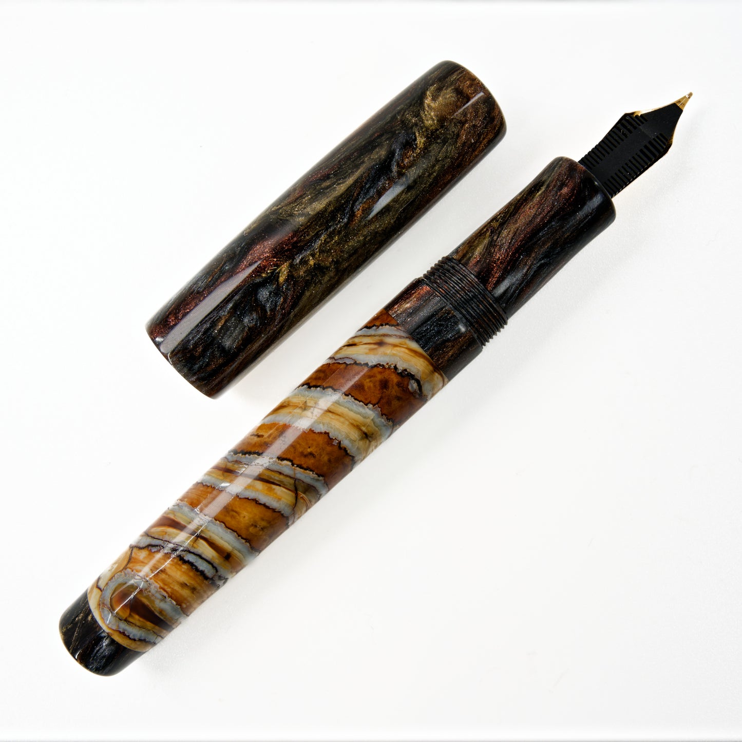Wooly Mammoth Tooth Fountain pen, No 5.