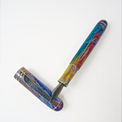 Premium Argentium Silver Fountain Pen, PM 4.