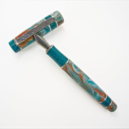 Premium Argentium Silver Fountain Pen.