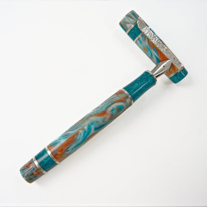 Premium Argentium Silver Fountain Pen.