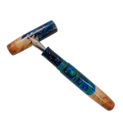 Wood Hybrid, Red Mallee Burl, Deep Oceans No 1