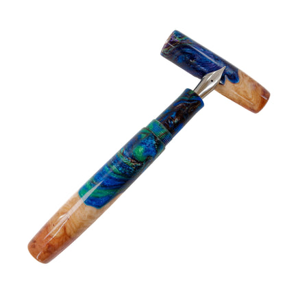 Wood Hybrid, Red Mallee Burl, Deep Oceans No 1