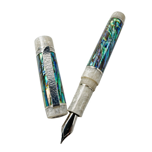 Bamaluz Abalone Rainbow Fountain Pen.