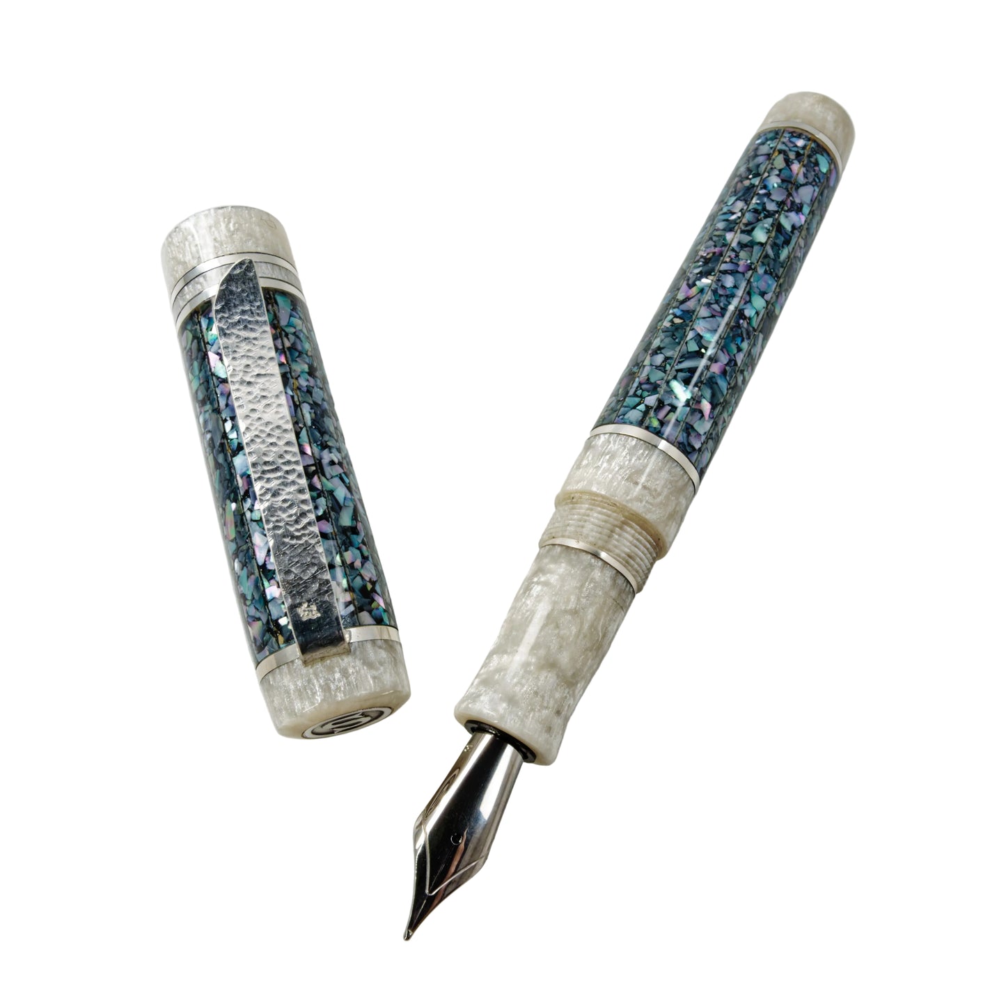 Bamaluz, Mother of Pearl/Black Silver Starry Night