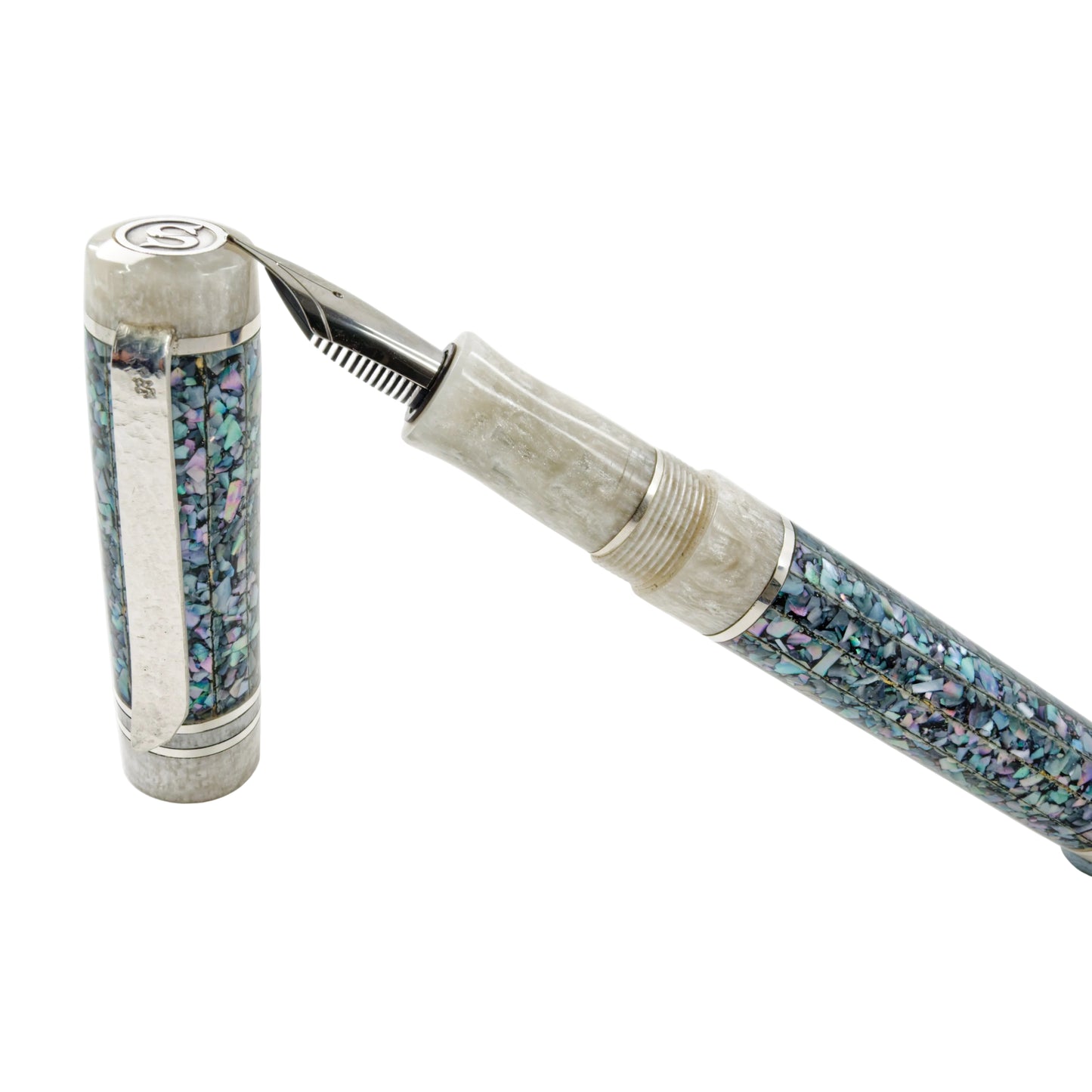 Bamaluz, Mother of Pearl/Black Silver Starry Night