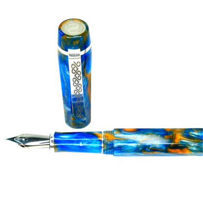 Ocean Sunrise Nonagon Pens