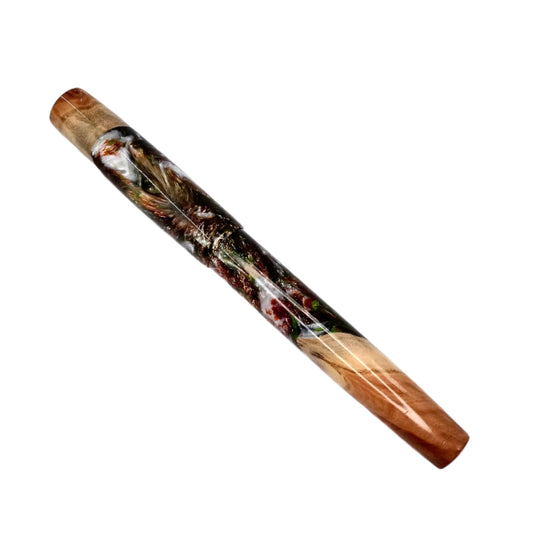 Simon Wood Hybrid Silver Gimlet Burl.Wild Wonders.