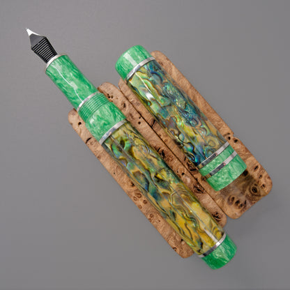 Abalone Shell Bamaluz fountain Pen.