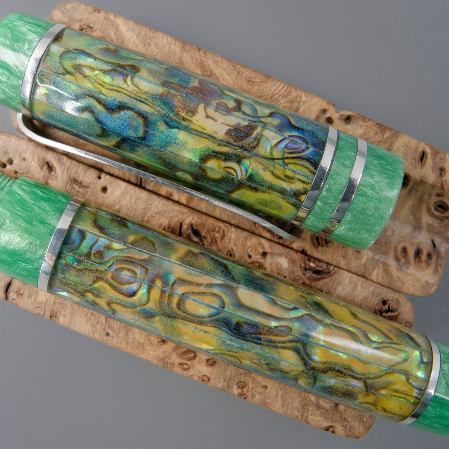 Abalone Shell Bamaluz fountain Pen.