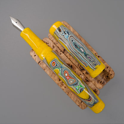 Simply Elegant Vintage Graffiti Fordite