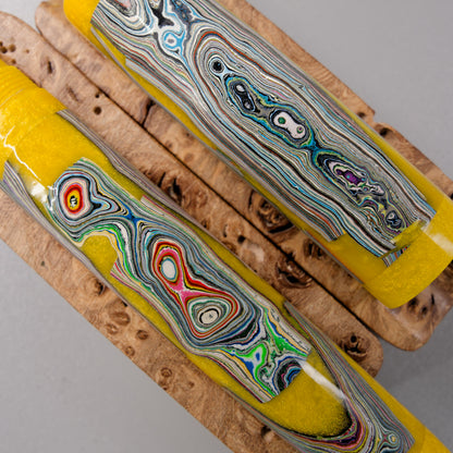 Simply Elegant Vintage Graffiti Fordite
