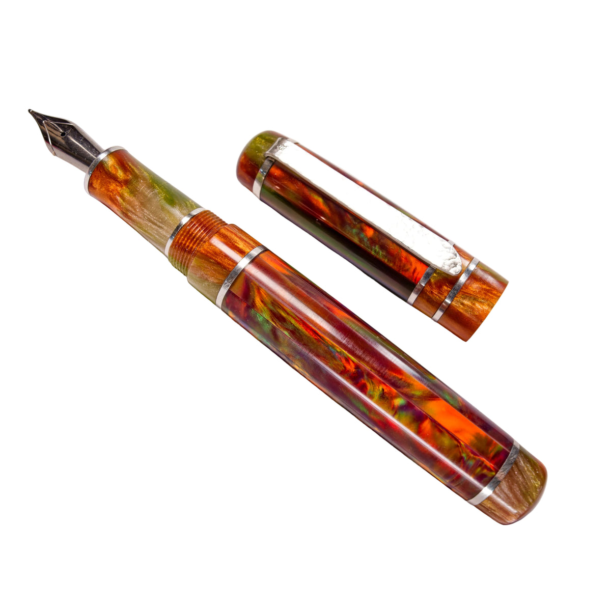 Operex Nebular Opal encapsulated Fountain Pen