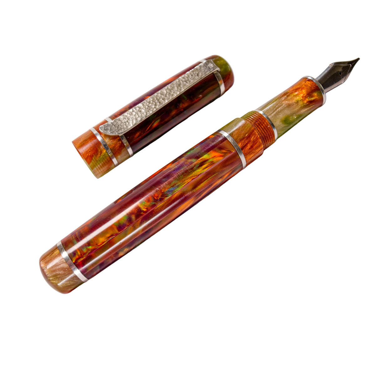 Operex Nebular Opal encapsulated Fountain Pen