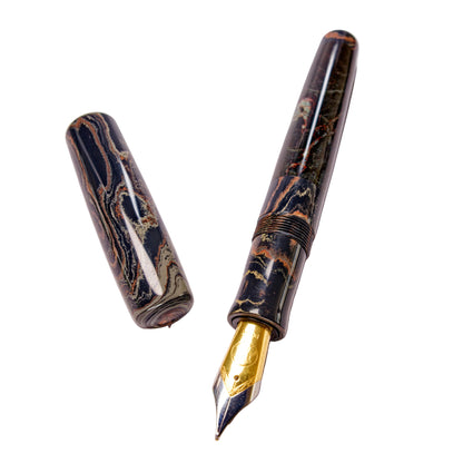 Cornish Serpentine Fountain Pen.