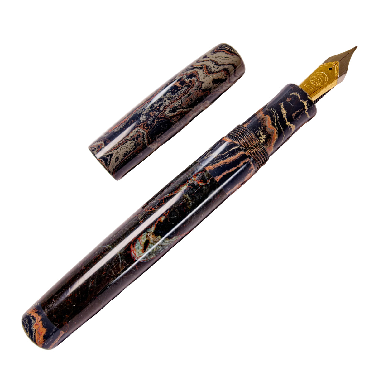 Cornish Serpentine Fountain Pen.