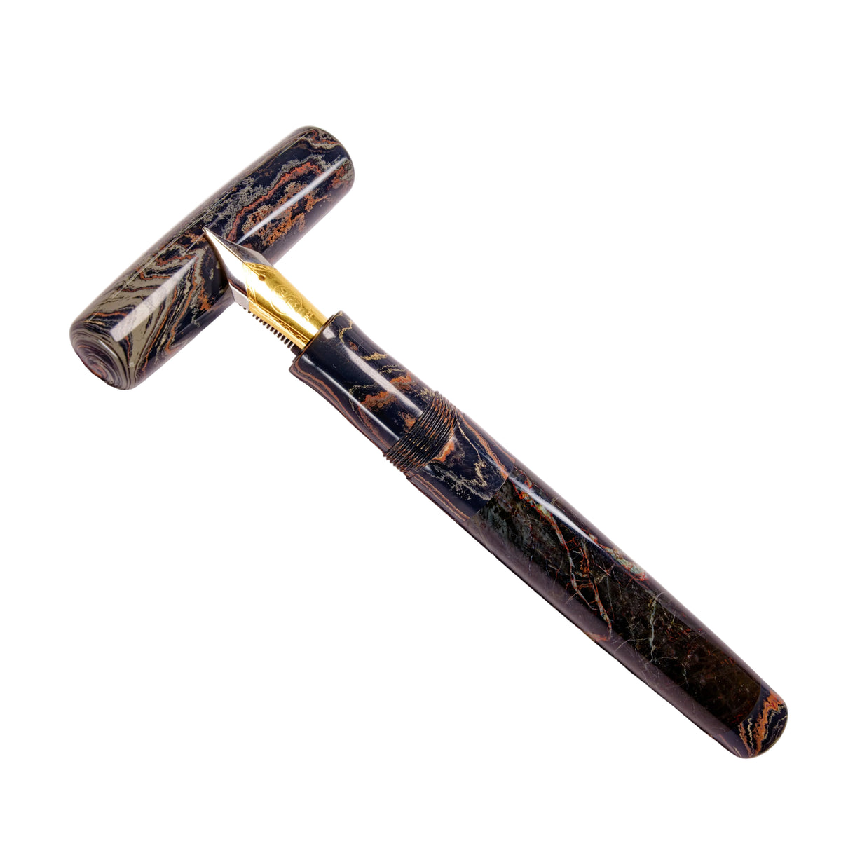 Cornish Serpentine Fountain Pen.