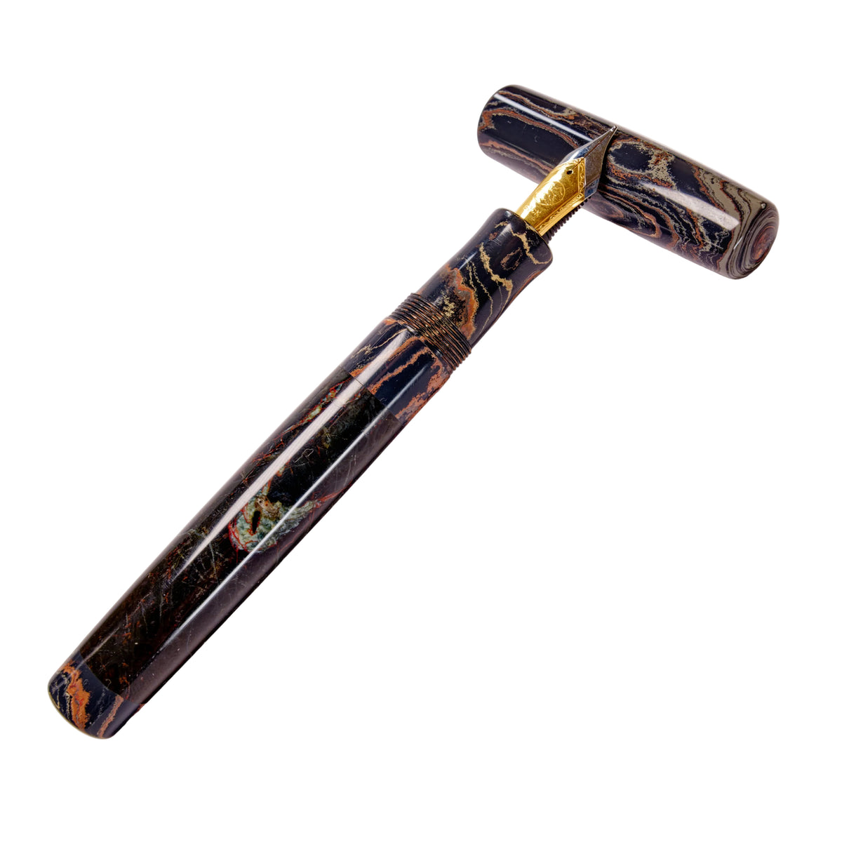 Cornish Serpentine Fountain Pen.