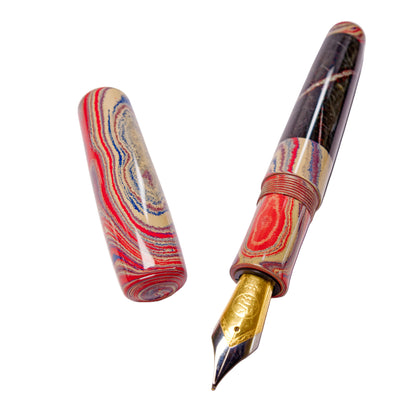 Cornish Serpentine Fountain Pen.