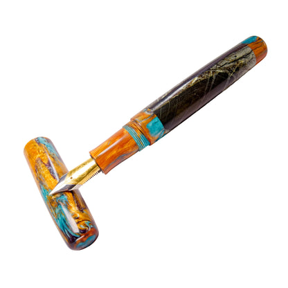 Cornish Serpentine Fountain Pen. (Copy)
